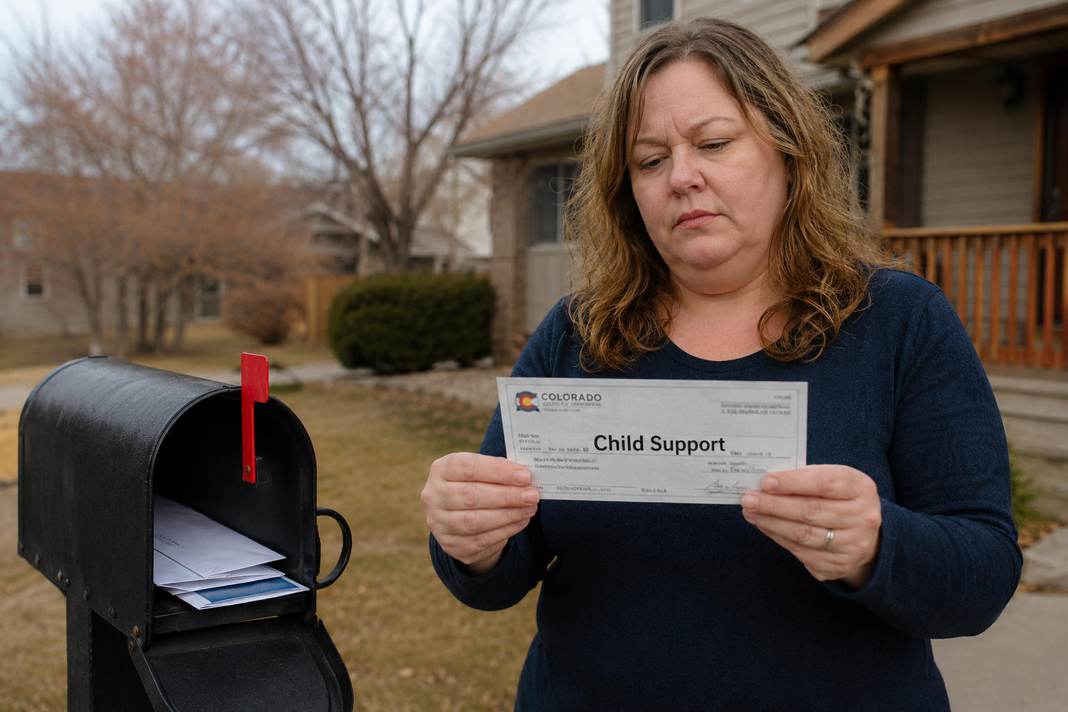 Woodland Park child support lawyer explaining the Colorado guideline calculation to a parent
