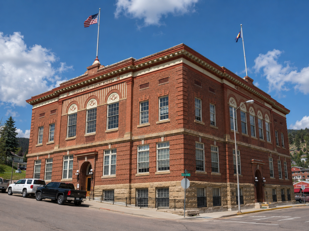 Teller County Colorado Courthouse